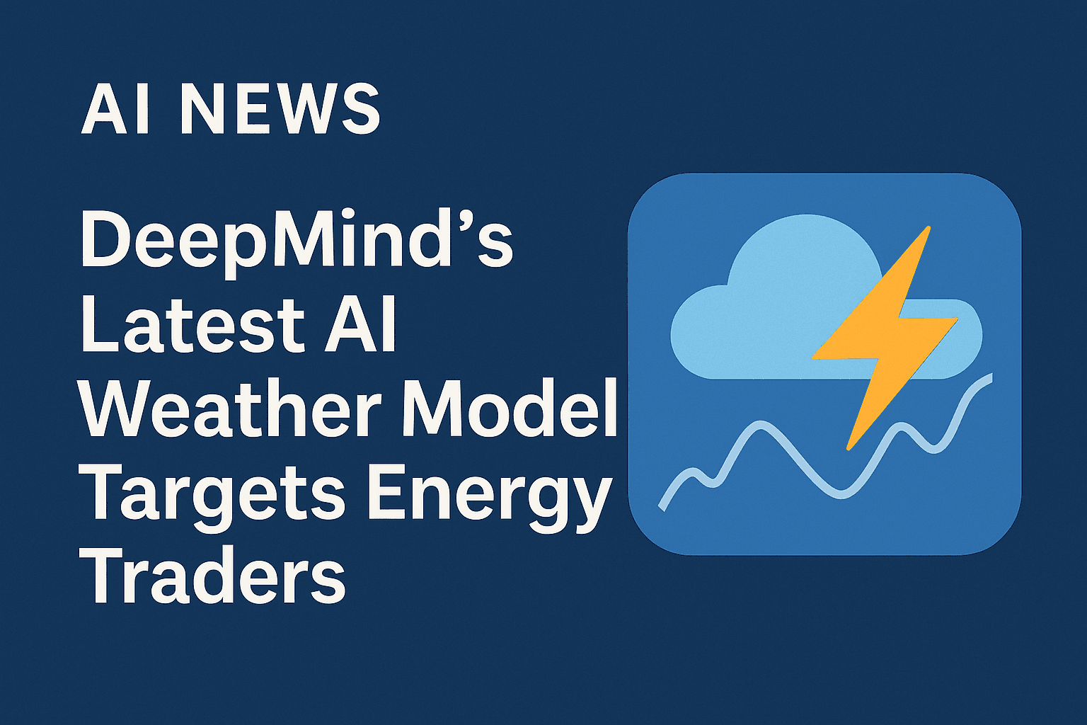 DeepMind の最新AI気象モデルがエネルギー取引に挑む
