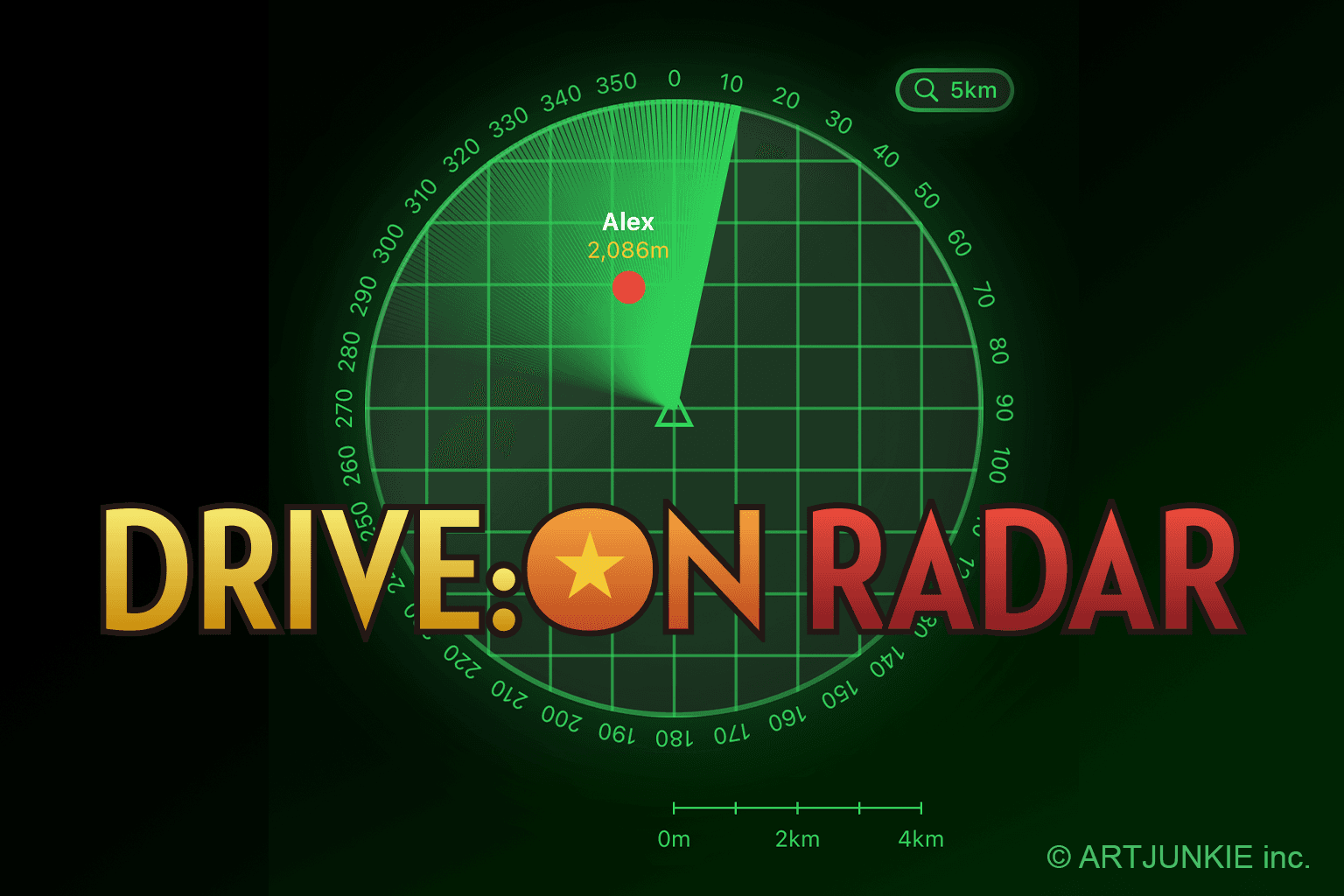 “DRIVE:ON RADAR” — A New iOS App That Lets You Share Your Location Like a Radar
